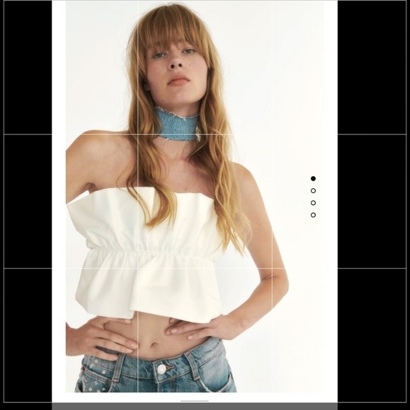 NWT Zara bandeau top - Picture 4 of 8
